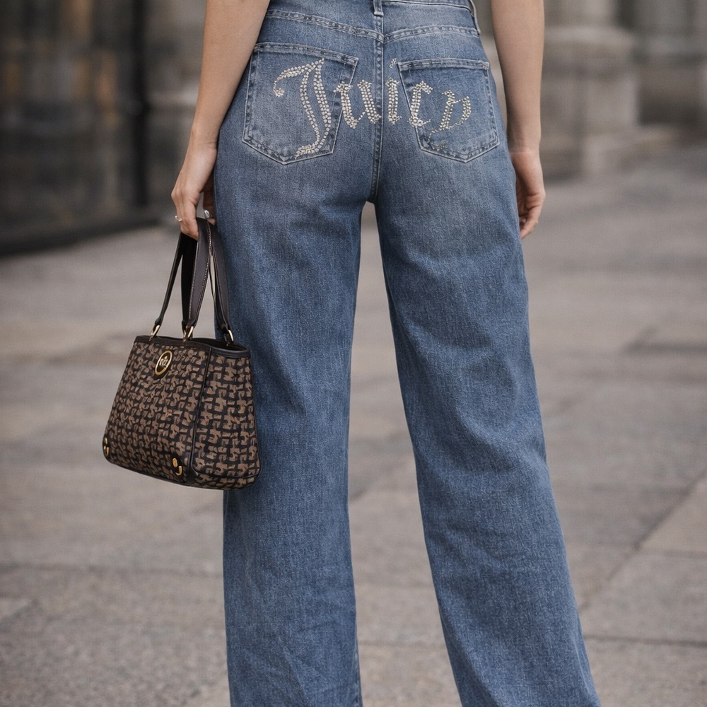 Juicy Couture Lunita Women's Blue Jeans